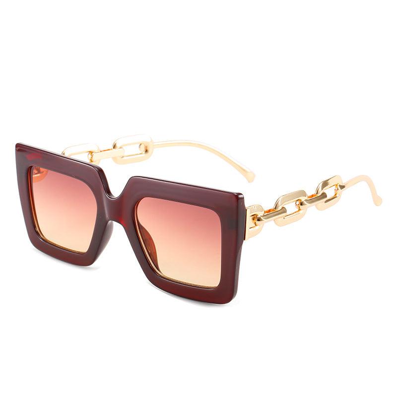 (6 PACK) Wholesale Sunglasses Chain Shaped 2022 M121902 - Bulk Sunglasses Wholesale