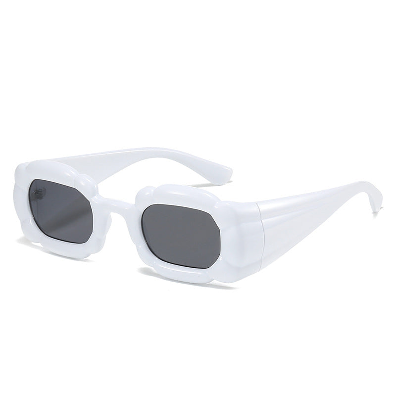 (6 PACK) Wholesale Sunglasses 2023 - BulkSunglassesWholesale.com - White