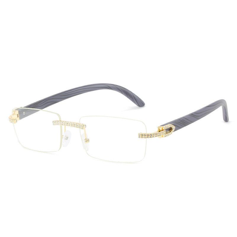 (6 PACK) Rimless Wholesale Sunglasses 2022 M121013 - Bulk Sunglasses Wholesale
