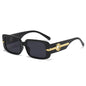 (6) PACK Wholesale Sunglasses 2023 - BulkSunglassesWholesale.com - Black Frame Black Lens