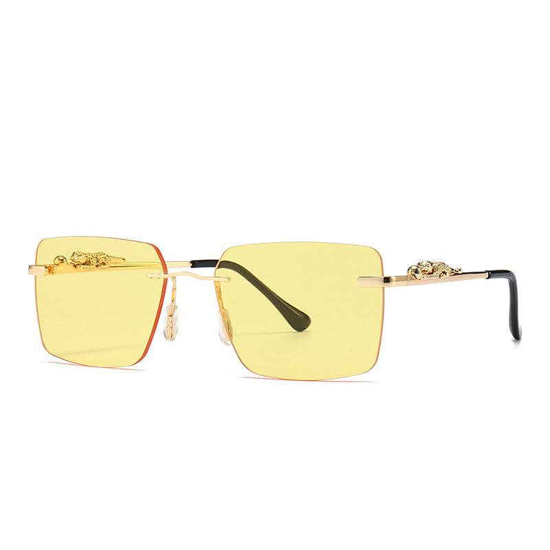 (6 PACK) Rimless Wholesale Sunglasses 2022 M221005 - Bulk Sunglasses Wholesale