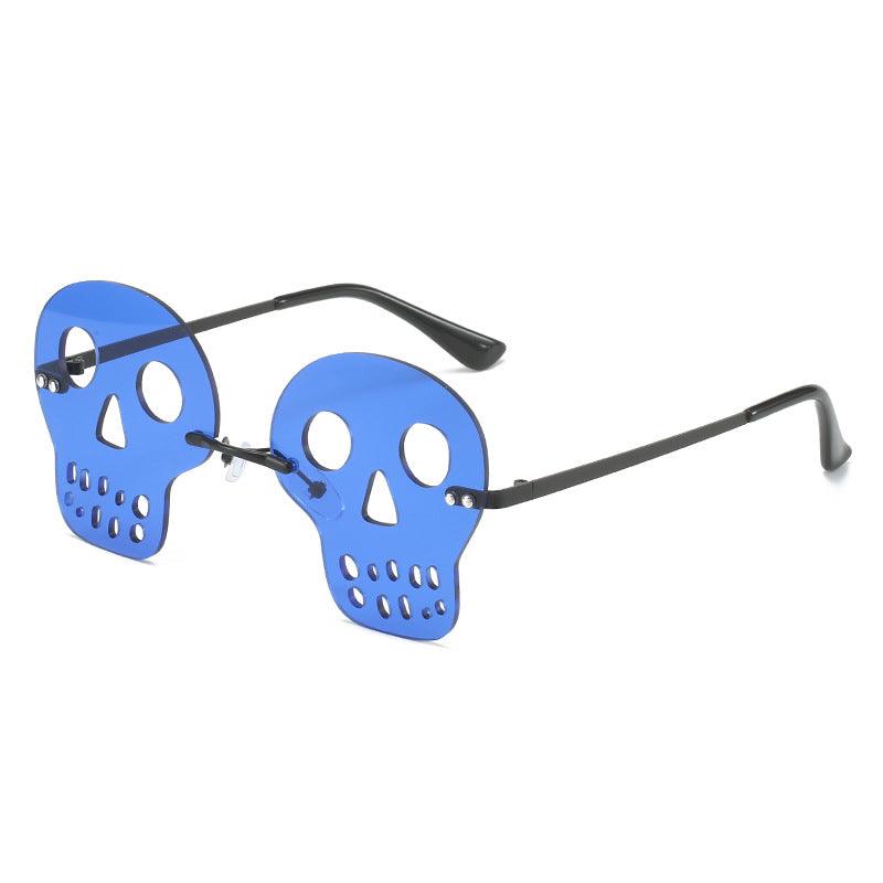 (6 PACK) Wholesale Skull Sunglasses 2022 M124303 - Bulk Sunglasses Wholesale