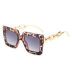 (6 PACK) Wholesale Sunglasses Chain Shaped 2022 M121902 - Bulk Sunglasses Wholesale