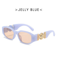 (12 PACK) Wholesale Sunglasses 2023 - BulkSunglassesWholesale.com - Clear Blue