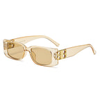 (6 PACK) Wholesale Sunglasses 2023 - BulkSunglassesWholesale.com - Tea Frame Tea Lens