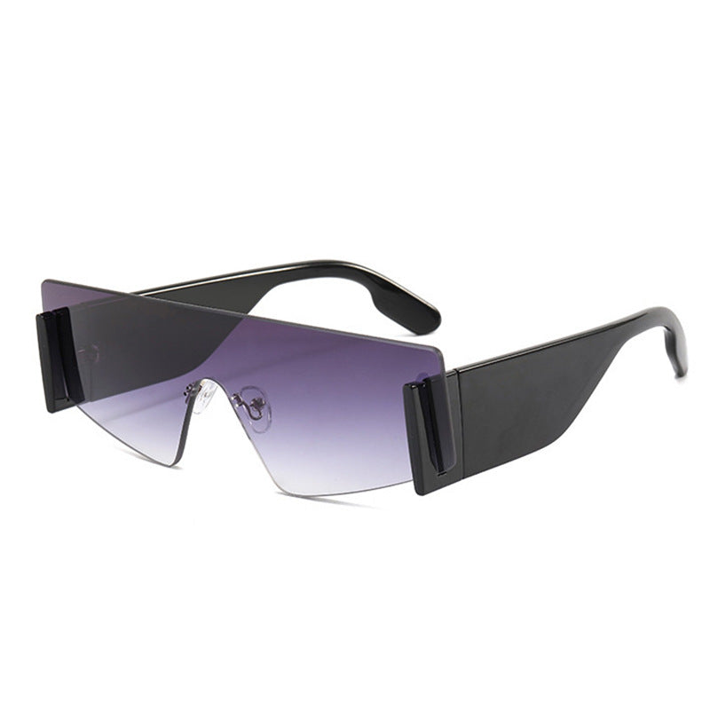 (6) PACK Wholesale Sunglasses 2023 - BulkSunglassesWholesale.com - Black Frame Gradient Black Lens
