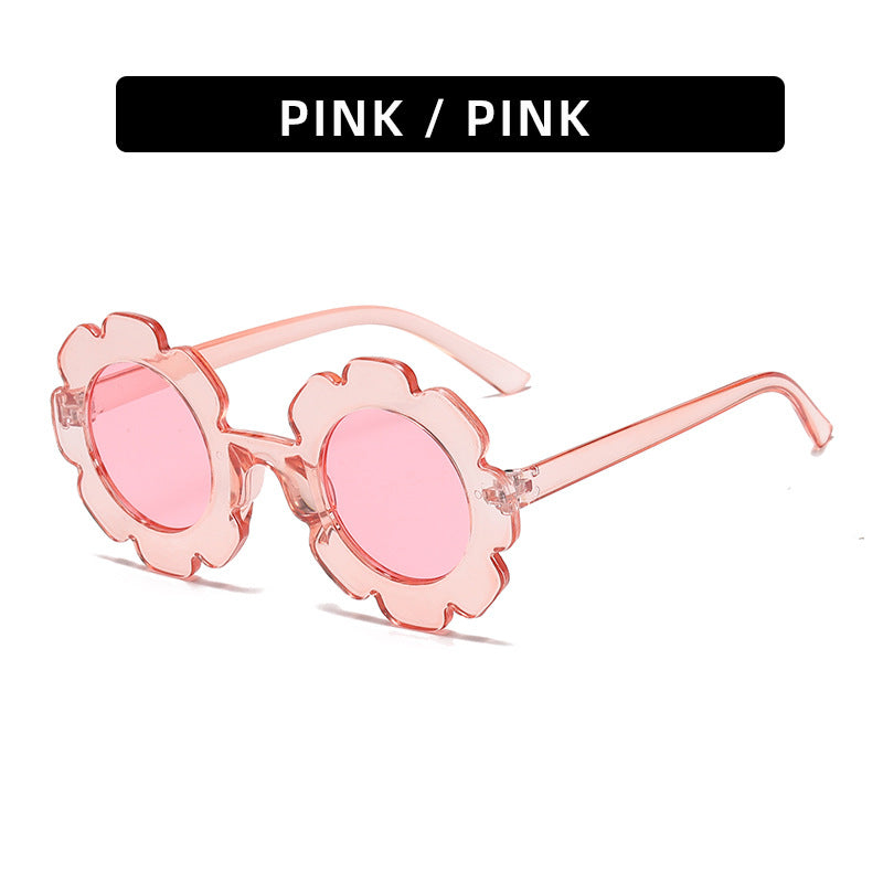 (6 PACK) Wholesale Sunglasses 2023 - BulkSunglassesWholesale.com - Clear Pink Frame Clear Pink Lens