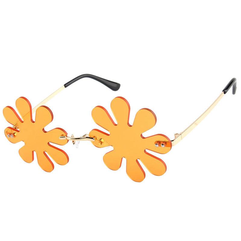 (6 PACK) Wholesale Party Sunglasses Snowflake Flower 2023 M830102 - Bulk Sunglasses Wholesale