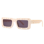 (6 PACK) Wholesale Sunglasses Openwork Square 2022 M221905 - Bulk Sunglasses Wholesale
