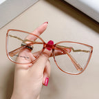 (6 PACK) Wholesale Eyeglasses Frames 2023 - BulkSunglassesWholesale.com - Clear Orange