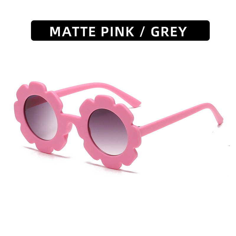 (6 PACK) Wholesale Sunglasses 2023 - BulkSunglassesWholesale.com - Matt Pink Frame Gradient Black Lens