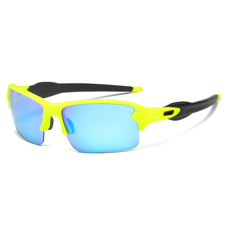 (12 PACK) Wholesale Sports Sunglasses 2023 - BulkSunglassesWholesale.com - Yellow