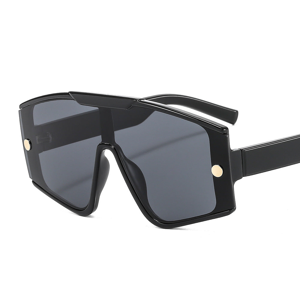 (6) PACK Wholesale Sunglasses 2023 - BulkSunglassesWholesale.com - Black Frame Black Lens
