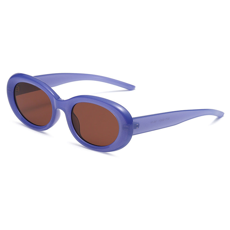 (12 PACK) Wholesale Sunglasses 2023 - BulkSunglassesWholesale.com - Transparent Blue Tea