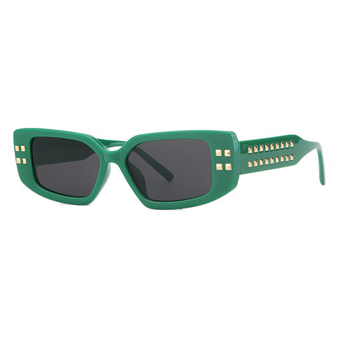 (6 PACK) Wholesale Sunglasses 2023 - BulkSunglassesWholesale.com - Green Grey
