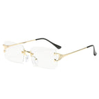 (6 PACK) Rimless Wholesale Sunglasses 2022 M520104 - Bulk Sunglasses Wholesale