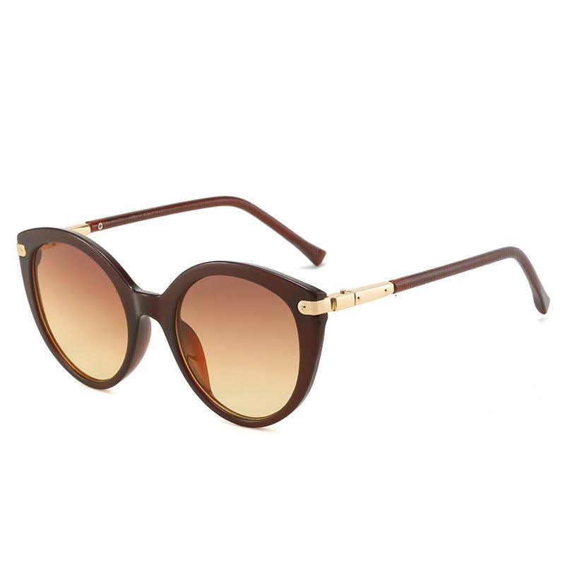 (6 PACK) Round Cat Eye Wholesale Sunglasses 2022 M120802 - Bulk Sunglasses Wholesale