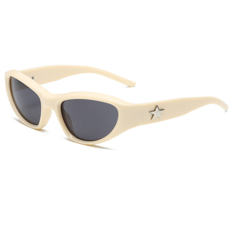 (12 PACK) Wholesale Sunglasses 2023 - BulkSunglassesWholesale.com - Beige White Grey