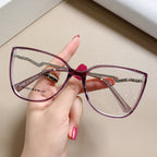 (6 PACK) Wholesale Eyeglasses Frames 2023 - BulkSunglassesWholesale.com - Clear Purple