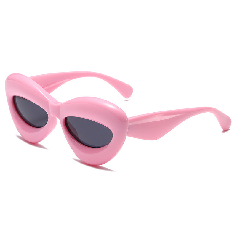 (12 PACK) Wholesale Sunglasses 2023 - BulkSunglassesWholesale.com - Pink Grey