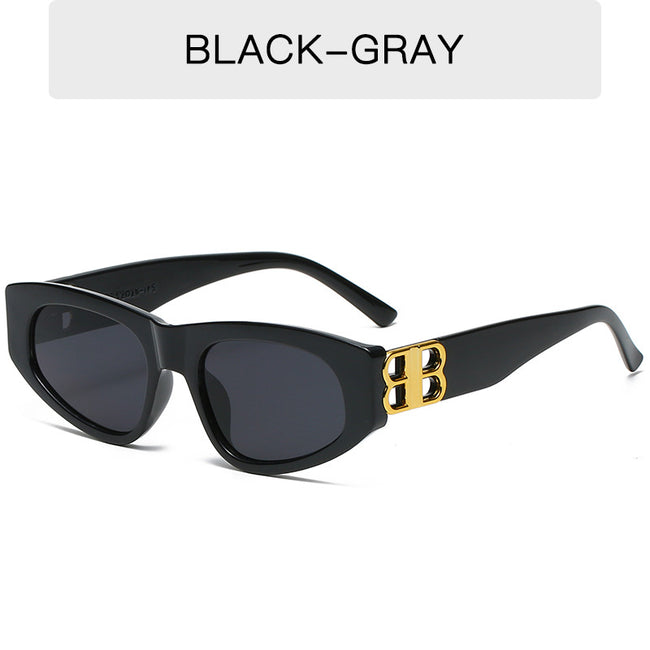 (12 PACK) Wholesale Sunglasses 2023 - BulkSunglassesWholesale.com - Shiny Black Black Lens Hover Image