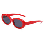 (12 PACK) Wholesale Sunglasses 2023 - BulkSunglassesWholesale.com - Red Grey
