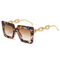 (6 PACK) Wholesale Sunglasses Chain Shaped 2022 M121902 - Bulk Sunglasses Wholesale