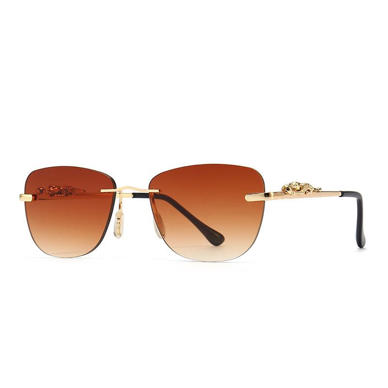 (6 PACK) Rimless Wholesale Sunglasses 2022 M221002 - Bulk Sunglasses Wholesale