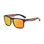 (12 PACK) Wholesale Sunglasses 2023 - BulkSunglassesWholesale.com - Clear Red Frame Red Mirrored