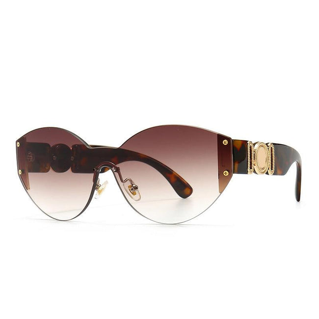 (6 PACK) Rimless Wholesale Sunglasses 2022 Women M220109 Main Image