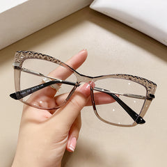 (6 PACK) Wholesale Eyeglasses Frames 2023 - BulkSunglassesWholesale.com - Clear Tea