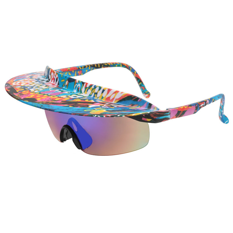 (12) PACK Wholesale Sports Cap Sunglasses 2023 P131602