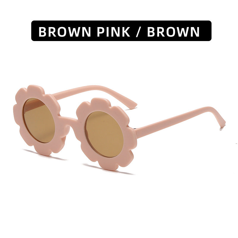 (6 PACK) Wholesale Sunglasses 2023 - BulkSunglassesWholesale.com - Matt Beige Pink Tea Lens