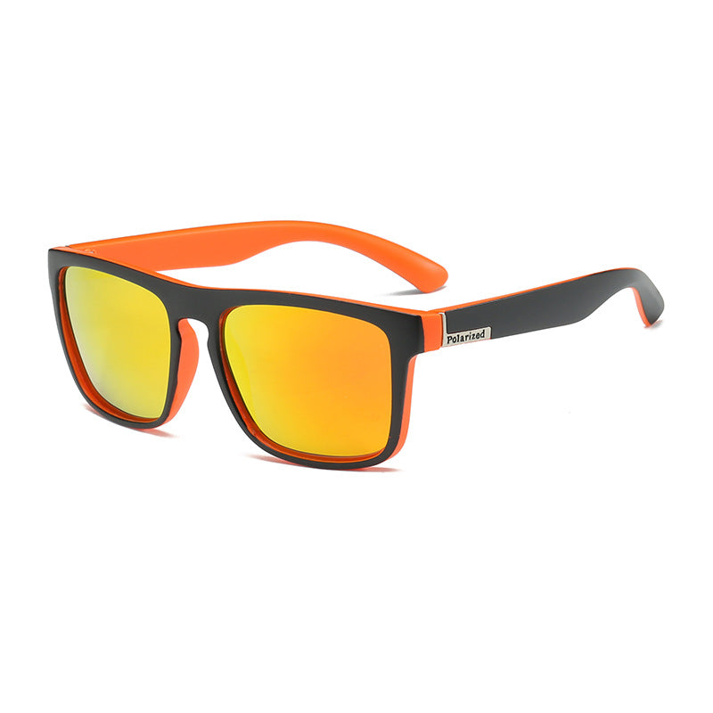 (12 PACK) Wholesale Sunglasses 2023 - BulkSunglassesWholesale.com - Orange Frame Red Mirrored