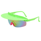 (12) PACK Lunettes de soleil casquette sport en gros 2023 P131602