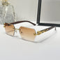 (6 PACK) Wholesale Sunglasses New Arrival Vintage Wood Grain Square 2024 - BulkSunglassesWholesale.com - Gold Frame Gradient Tea Lens