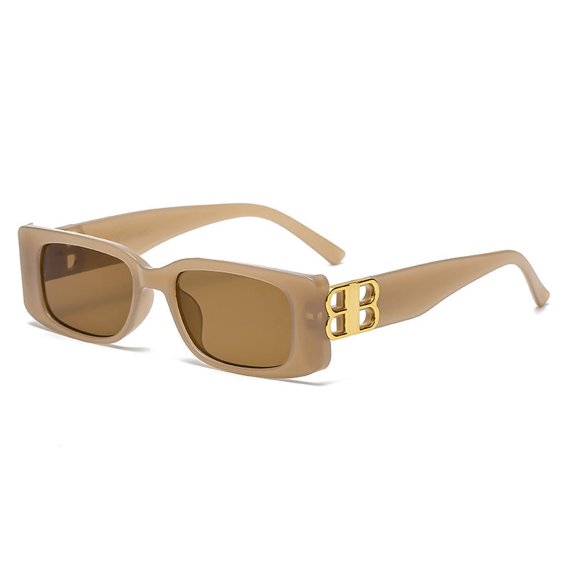 (6 PACK) Wholesale Sunglasses 2023 - BulkSunglassesWholesale.com - Clear Tea