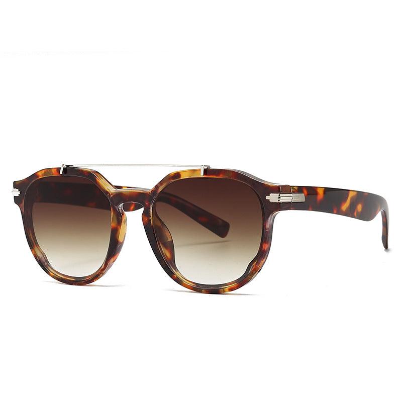 (6 PACK) Wholesale Sunglasses Crossbar 2022 Round M221907 - Bulk Sunglasses Wholesale
