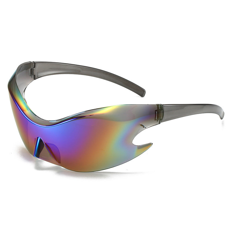 (6 PACK) Wholesale Sunglasses 2023 - BulkSunglassesWholesale.com - Green Mirrored