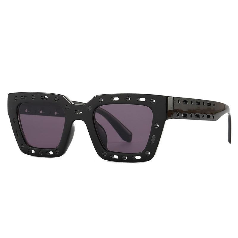 (6 PACK) Wholesale Sunglasses Openwork Square 2022 M221903 - Bulk Sunglasses Wholesale