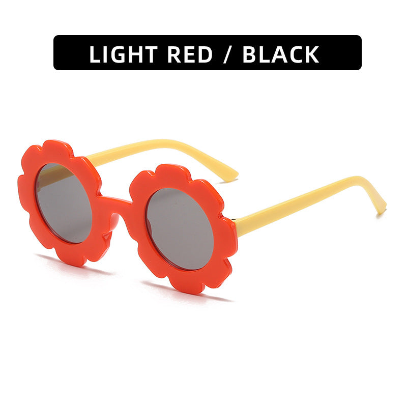 (6 PACK) Wholesale Sunglasses 2023 - BulkSunglassesWholesale.com - Orange Red Frame Yellow Temple Black Lens