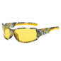 (12 PACK) Wholesale Sports Sunglasses New Arrival Polarized Night Vision Cycling Unisex Outdoor Sport 2024 - BulkSunglassesWholesale.com - Yellow Lens