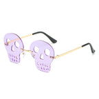 (6 PACK) Wholesale Skull Sunglasses 2022 M124303 - Bulk Sunglasses Wholesale