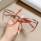 (6 PACK) Wholesale Eyeglasses Frames 2023 - BulkSunglassesWholesale.com - Clear Pink