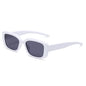 (12 PACK) Wholesale Sunglasses 2023 - BulkSunglassesWholesale.com - White Grey