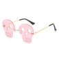 (6 PACK) Wholesale Skull Sunglasses 2022 M124303 - Bulk Sunglasses Wholesale