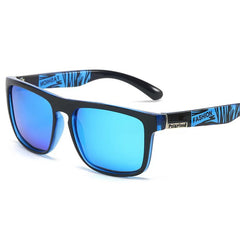 (12 PACK) Wholesale Sunglasses Vintage Cycling Polarized 2024 - BulkSunglassesWholesale.com - Clear Blue Frame Blue Mirrored