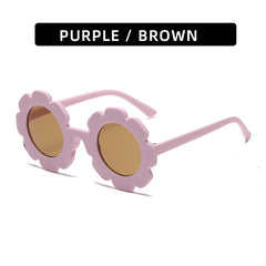 (6 PACK) Wholesale Sunglasses 2023 - BulkSunglassesWholesale.com - Purple Frame Tea Lens