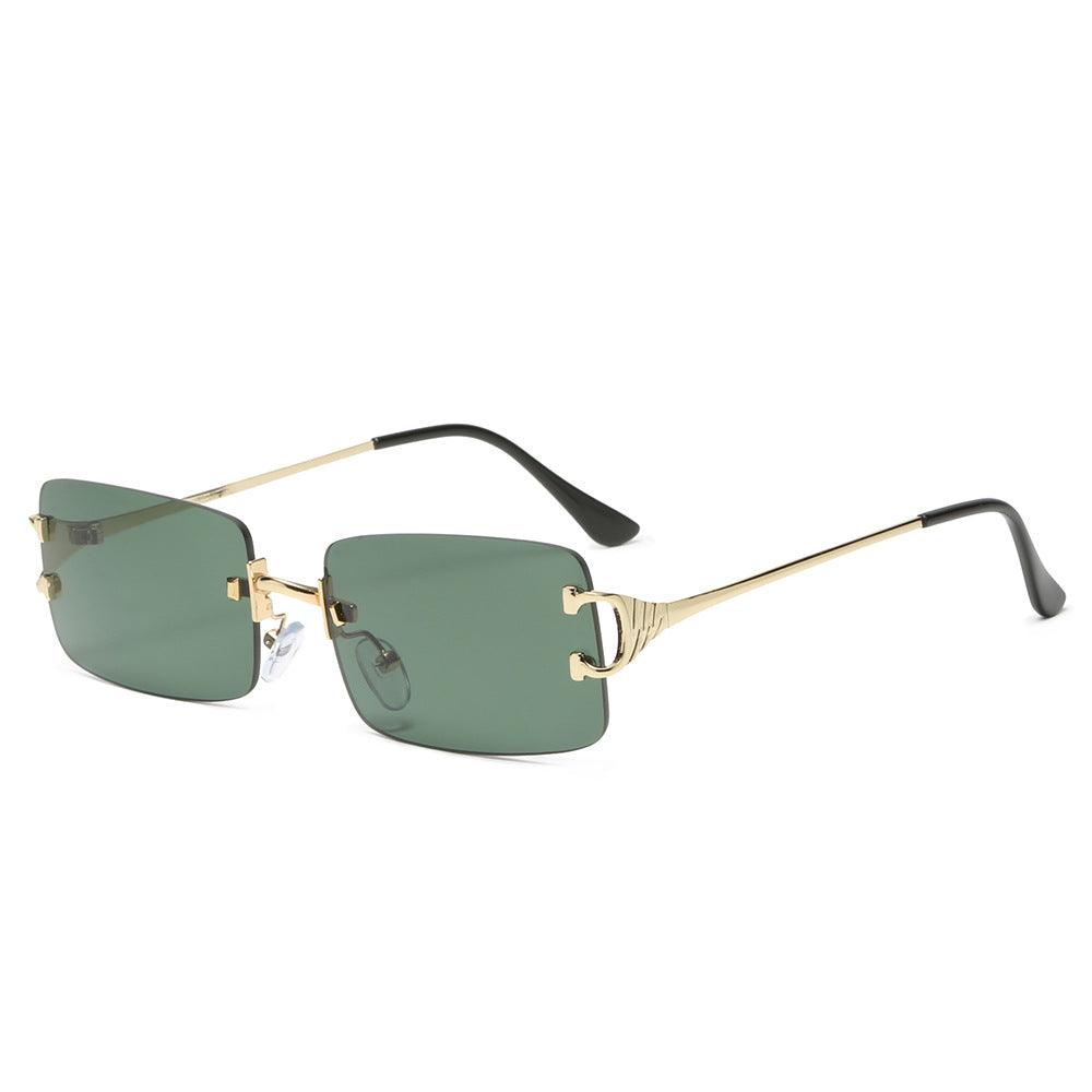 (6 PACK) Rimless Wholesale Sunglasses 2022 M520104 - Bulk Sunglasses Wholesale