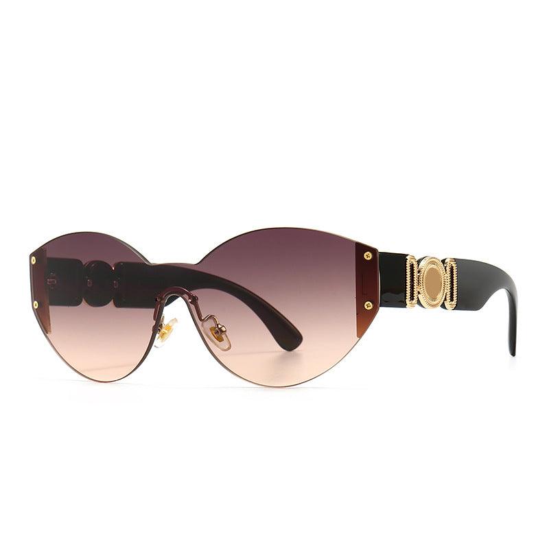 (6 PACK) Rimless Wholesale Sunglasses 2022 Women M220109 - Bulk Sunglasses Wholesale